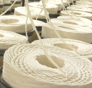 cotton yarn web