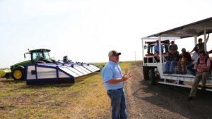 Field Day Highlights Current Research and New Spray Technology