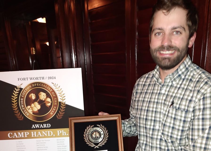 Camp Hand Named 2024 Beltwide Cotton Specialist of the Year Cotton Grower