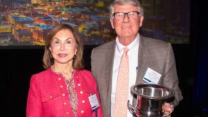Larry McClendon Receives Harry S. Baker Distinguished Service Award
